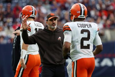 WATCH: Kevin Stefanski, Amari Cooper deliver fiery locker room speech after Browns’ win vs. Texans