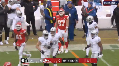 Travis Kelce Picked a Comical Time to Drop Such an Easy Pass From Patrick Mahomes