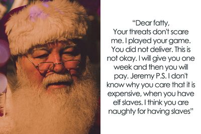 Kid Writes A Savage Letter To Santa And Goes Back And Forth With Him Over His “Missing” Presents