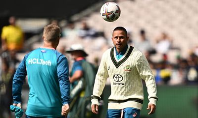 Australia v Pakistan: Boxing Day Test, day one – as it happened