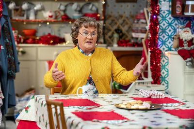 Mrs Brown’s Boys Christmas Special review: a new low – even Brendan O’Carroll doesn’t seem to give a feck anymore