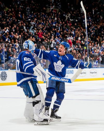 Maple Leafs dominate Blue Jackets with a 4-1 victory in NHL!