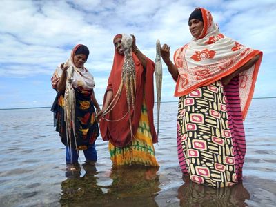 How Mama Octopus and her female fishing crew make waves saving Kenya’s reefs