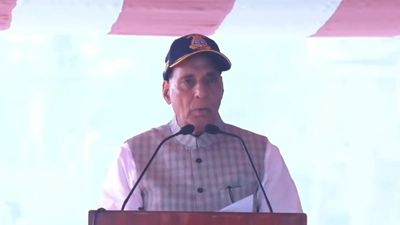 Perpetrators of drone attacks on merchant vessels will soon be brought to justice, says Rajnath Singh