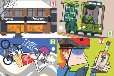 'Three French men, two hurtled loves and a part-ridge on a Pearson': The 12 Days of Christmas cycling rewrite