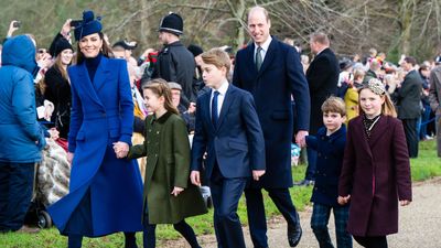 A surprising guest joined the Royal Family Christmas walkabout this year – and it was their first appearance in 32 years