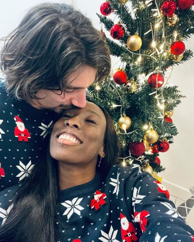 Paola Egonu and Leonardo Puliti Embrace the Christmas Spirit Together