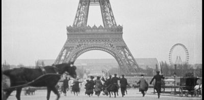 How the Eiffel Tower became silent cinema's icon