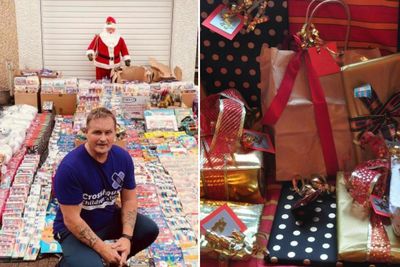 Scot dubbed 'real-life Santa' for Christmas gift appeal