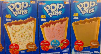 The partially edible Pop-Tarts Bowl trophy deliciously captures the essence of college football