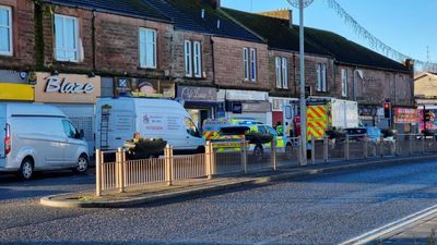 Emergency services called to incident at shop on Boxing Day