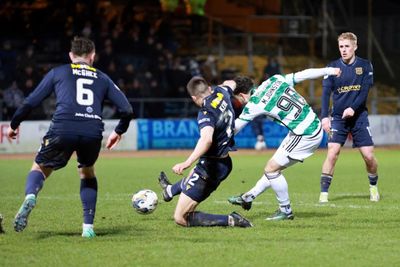 Dundee 0 Celtic 3: Mikey Johnston nets late double for the champions