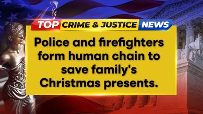 Heroic first responders save Christmas after car accident