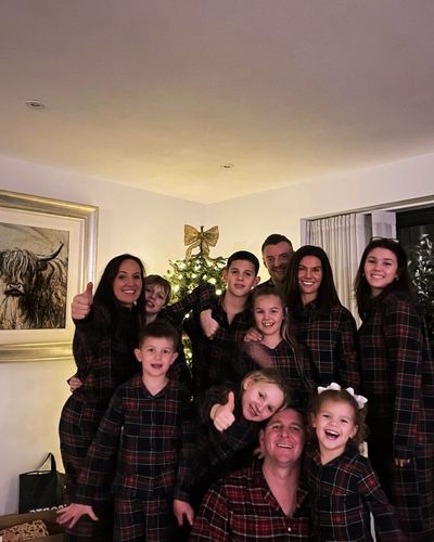 Jamie Vardy and Family Twin in Style for Christmas Celebration