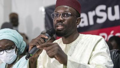 Jailed Senegal opposition leader Ousmane Sonko files to run for president