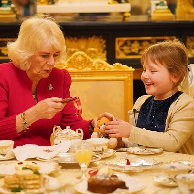 Royal Family joins 7-year-old Olivia for Christmas tea celebration