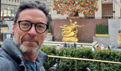 Hugh Jackman got himself in hot water on Christmas visit to Rockefeller tree