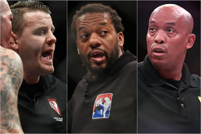 Leading third men: The 9 referees who oversaw the most UFC fights in 2023