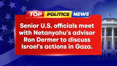 Israel's Ron Dermer discusses Gaza plans with US officials