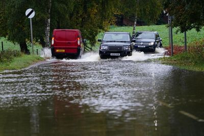 Flood warnings in place across Scotland as Storm Gerrit brings heavy rain