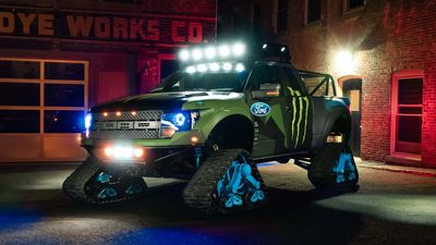 You Can Own Ken Block's Ford F-150 Supercharged Stunt Truck