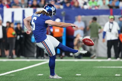 Giants may need a replacement punter with Jamie Gillan injured