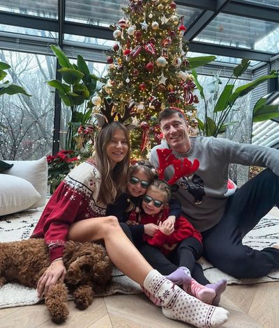 Spreading Christmas Cheer: The Lewandowski Family's Festive Wishes