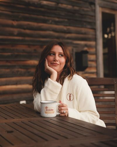 Ashley Tisdale Finds Serenity in Coffee and Sunset Bliss