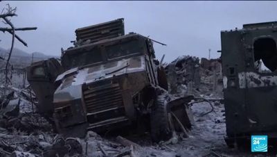 Ukraine war: Russian drone strikes knock out power in major Ukrainian city as five killed