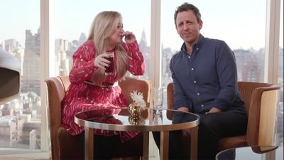 I Can’t Agree To Day Drinking As A General Rule, But This Late Night Video Of Seth Meyers And Kelly Clarkson Doing It Is Great