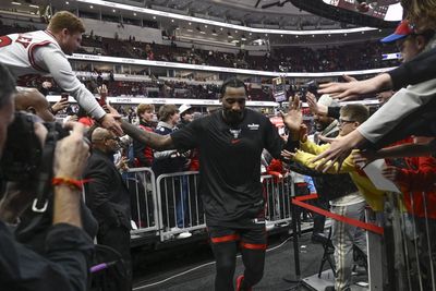 Andre Drummond shared a special moment with his mom after a huge win for the Bulls
