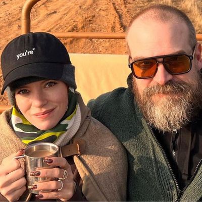 Lily Allen and David Harbour Share Cute Christmas Snaps from India