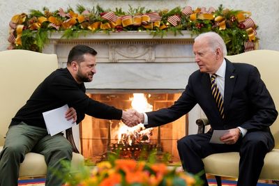 Biden authorises final $250m aid package for Ukraine after Congress fails to approve more funds