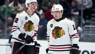 Alex Vlasic is back, but Blackhawks’ injury woes aren’t finished