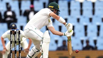 SA vs IND | Elgar’s unbeaten ton helps South Africa nose ahead
