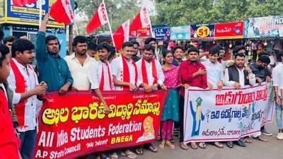 We are not interested in ‘Aadudam Andhra’, but ‘Adugudam Andhra’, says students’ union