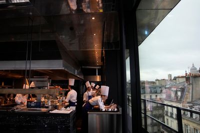A legendary Paris restaurant reopens with a view of Notre Dame's rebirth and the 2024 Olympics