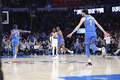 Player grades: OKC’s trio helps Thunder beat Knicks, 129-120