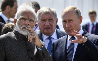 Indian foreign minister meets Vladimir Putin despite western concerns