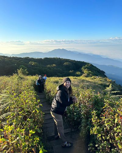 A Journey into the Wilderness: Atthaya Thitikul's First Hiking Experience