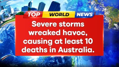 Fierce storms claim lives, wreak havoc in Australia's holiday chaos