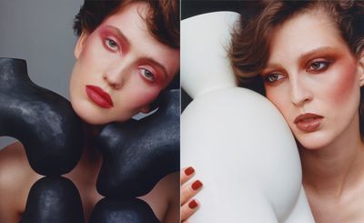 How to experiment with coloured eyeshadow, as seen on the beauty pages of Wallpaper* in 2023