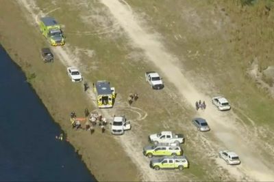 Man dies and woman hospitalized after helicopter crash in Miami