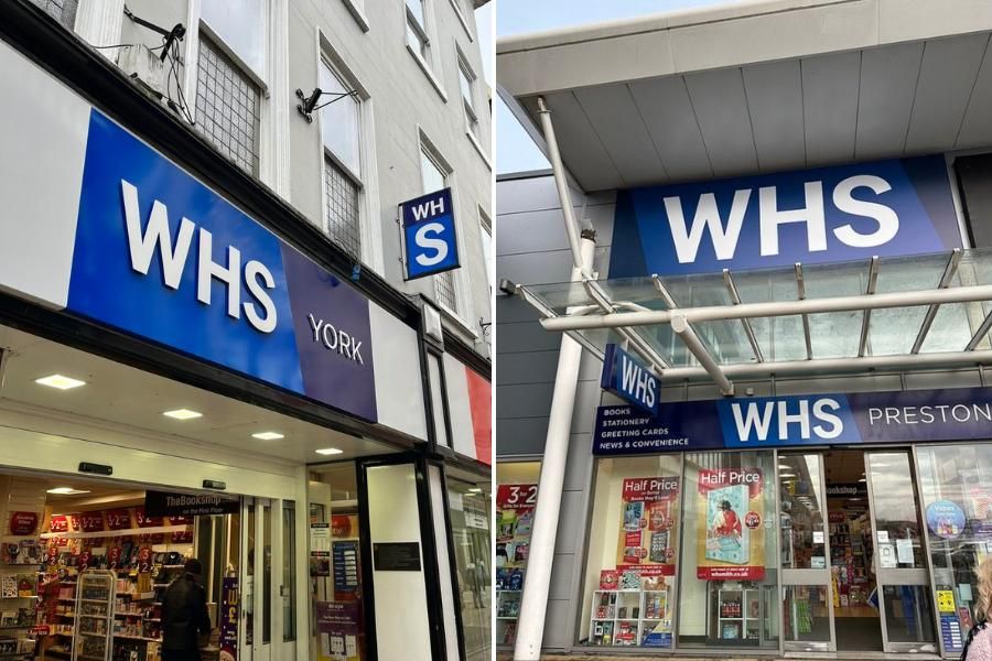 WHSmith logo rebrand sparks debate as shoppers…