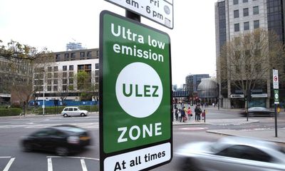 London Ulez averts more air pollution than that caused by capital’s airports, report shows