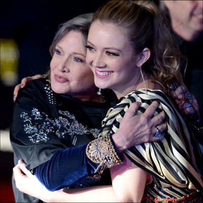 Carrie Fisher's Daughter Billie Lourd Honored the 7-Year Anniversary of Her Death