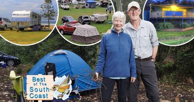 Best, scenic camping grounds and caravan parks along the South Coast