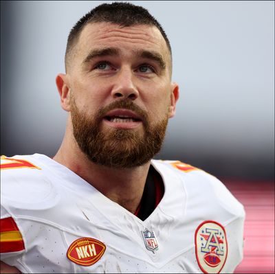 Uh Oh, Is That a Hickey on Travis Kelce’s Neck...?