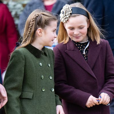 A sweet moment between Princess Charlotte and Mia Tindall has gone viral on TikTok