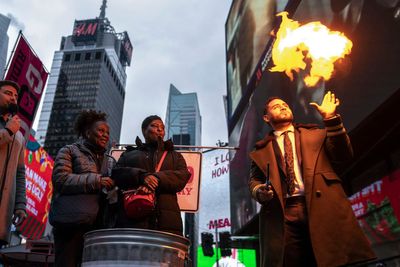 2023's problems and peeves are bid a symbolic farewell at pre-New Year's Times Square event